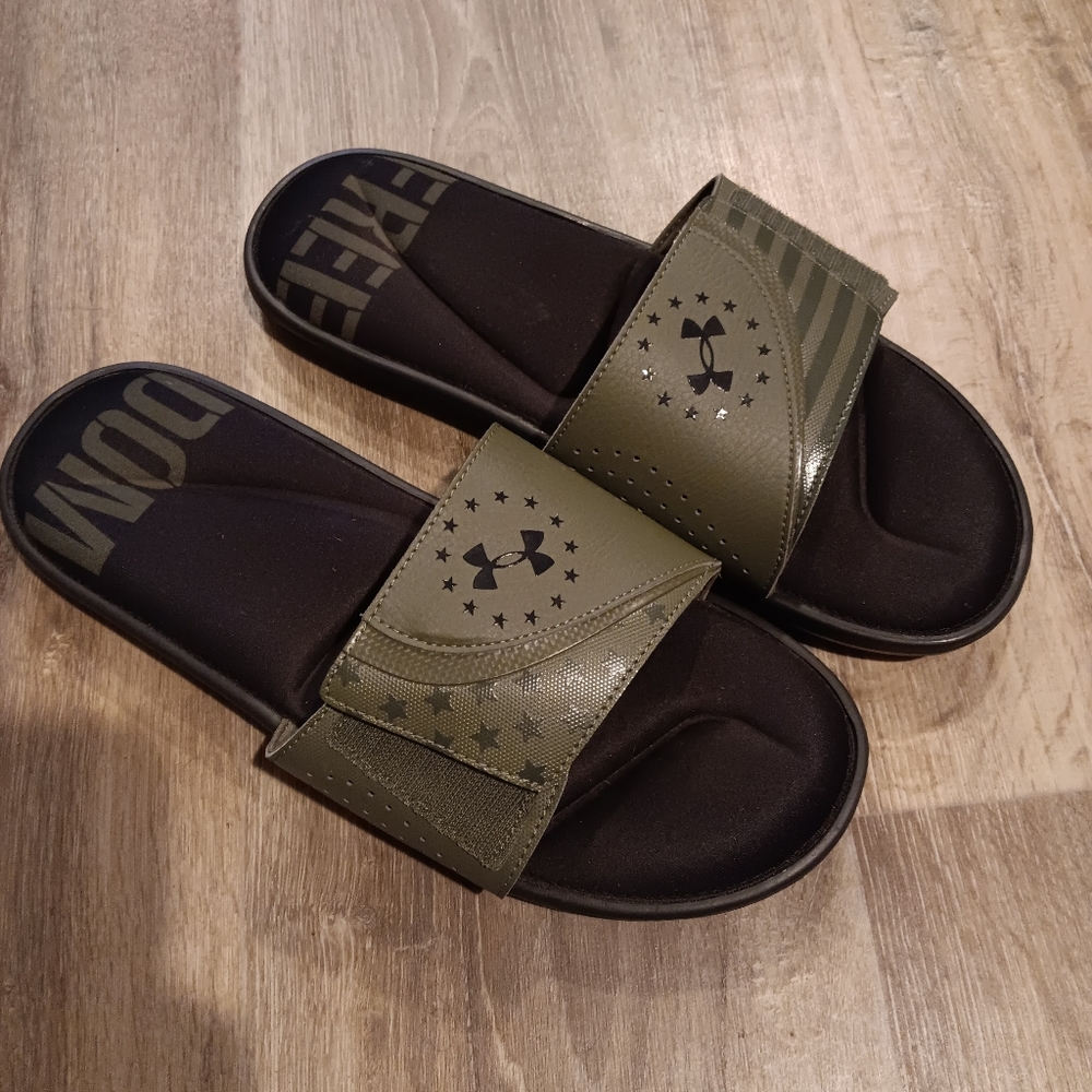 Under Armour Men's Slides Ignite Freedom Size 13